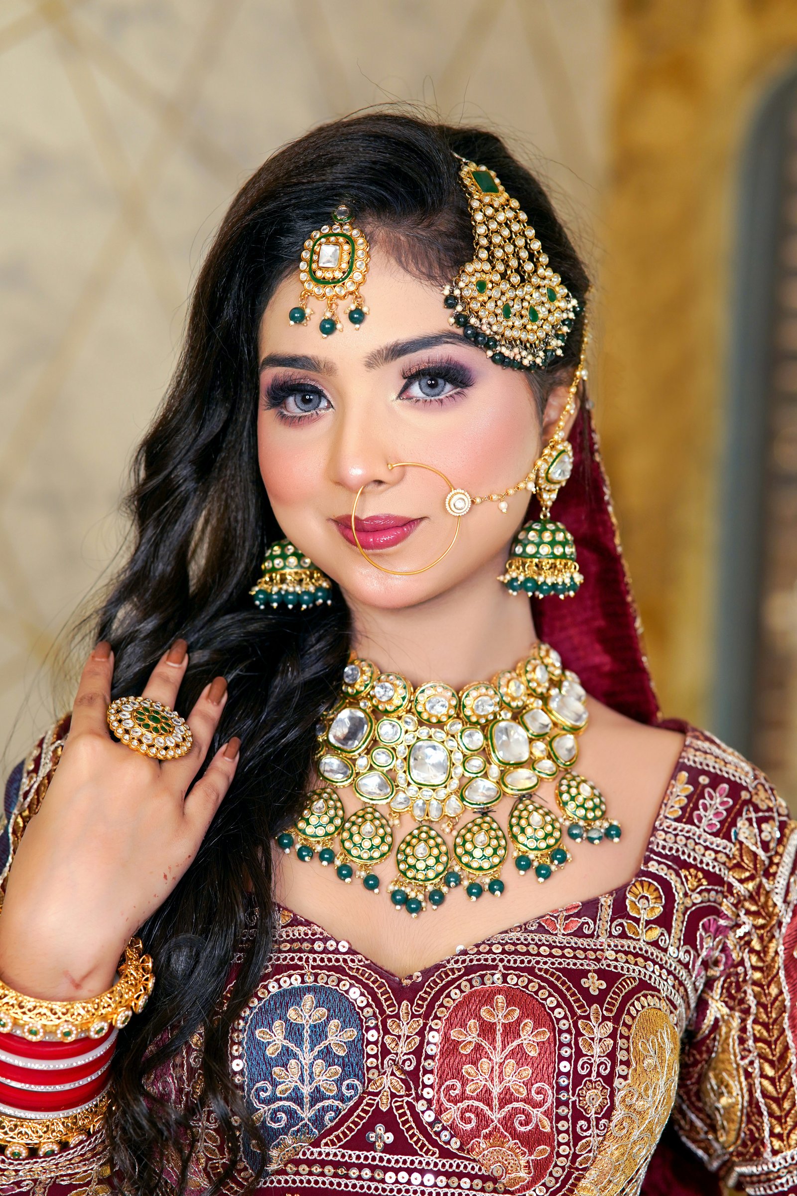 Bridal makeup look by Blushcrafts Beauty Studio